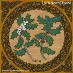 Celtic Holly art by Lotti Brown