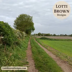 Walking in the fields
