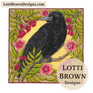 Raven art Lotti Brown