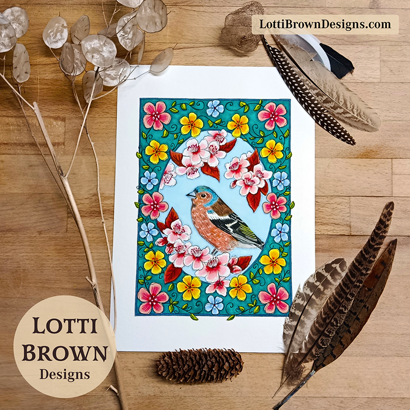 chaffinch art