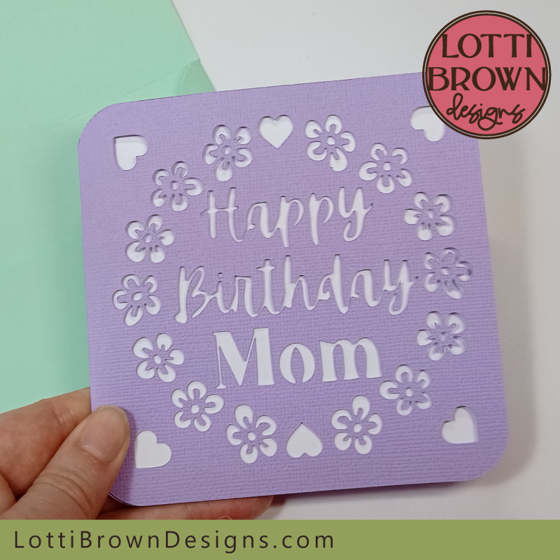 Lolprint Happy Birthday MOM Greeting Card Price in India - Buy