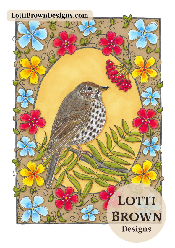 Songthrush art