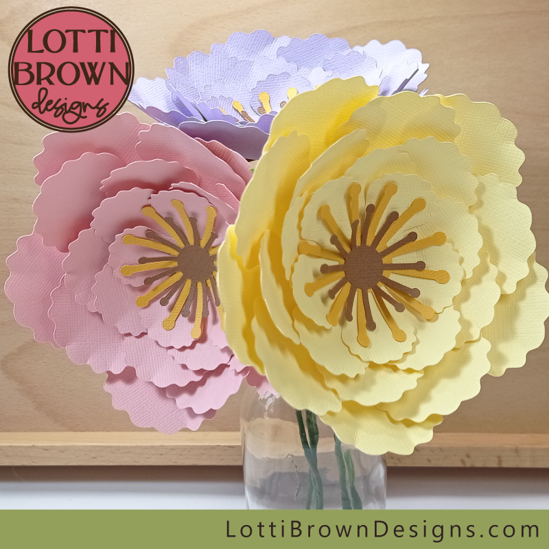 Easy to make paper flowers