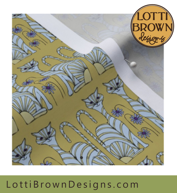 quilting fabric cats 03