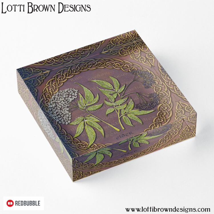 Elder tree mini art block