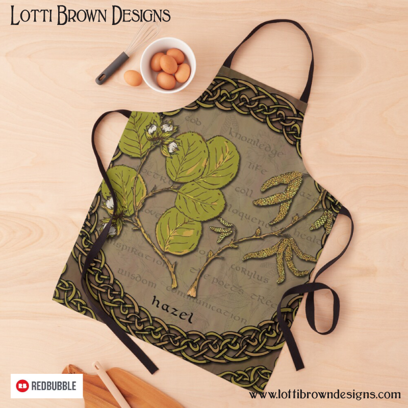 Celtic hazel apron
