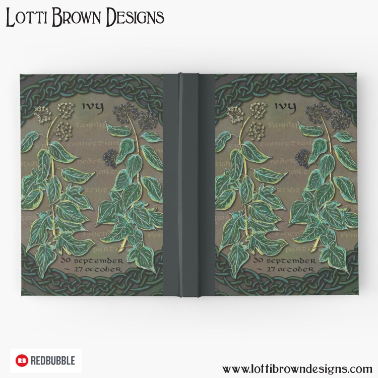 celtic tree calendar ivy journal
