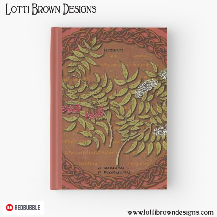 Celtic Tree Calendar Rowan journal