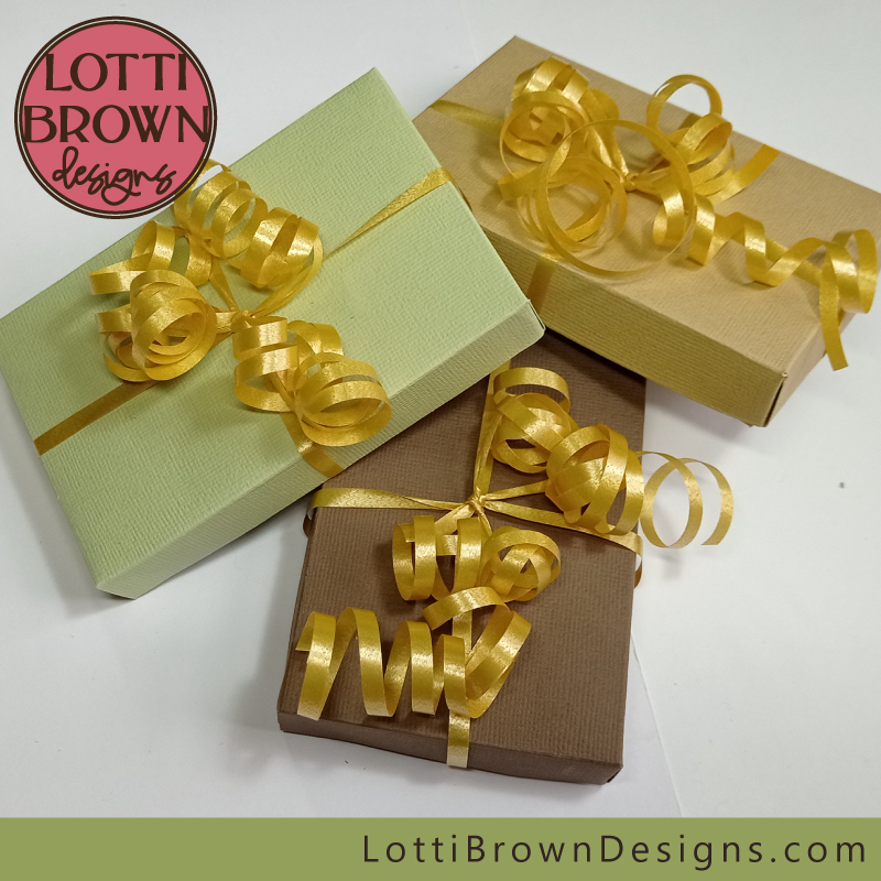 Beautiful DIY gift card boxes