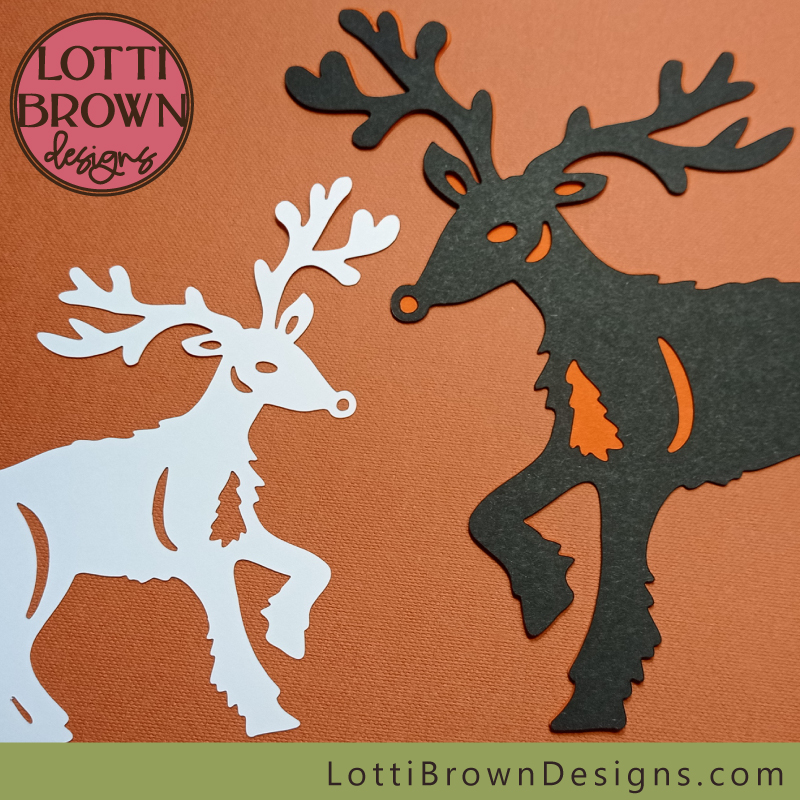 Reindeer SVG for Cricut crafting