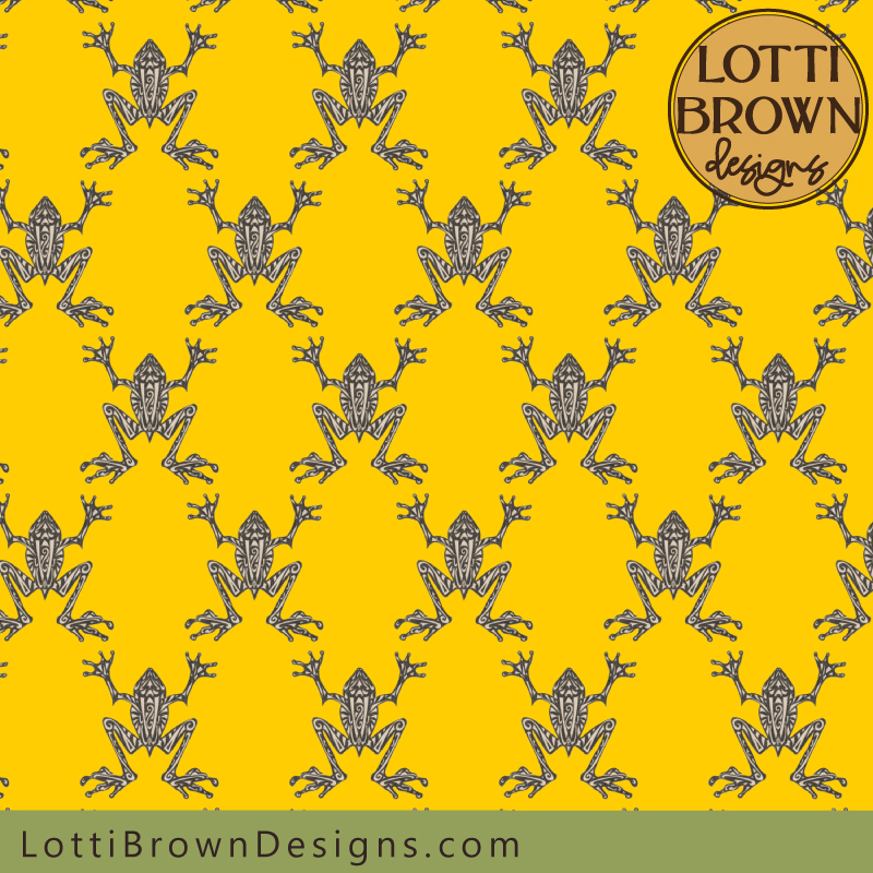 Frog pattern