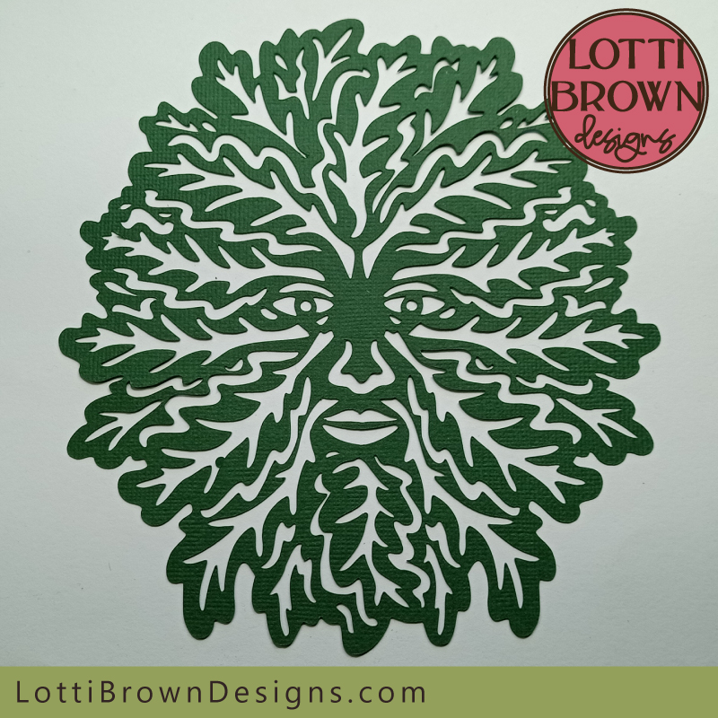 Green Man SVG file