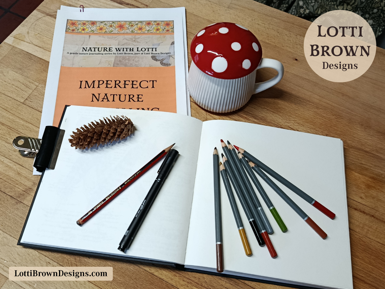 Nature Journal Course 'Imperfect Nature Journaling'