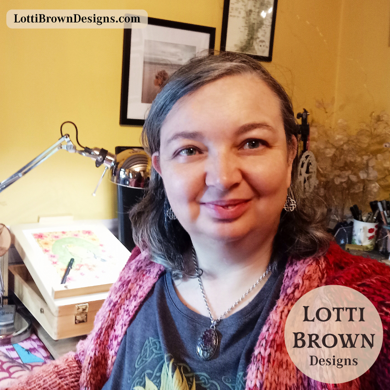 Lotti Brown artist portrait