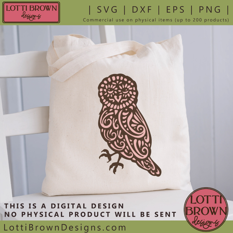Owl bag HTV craft idea