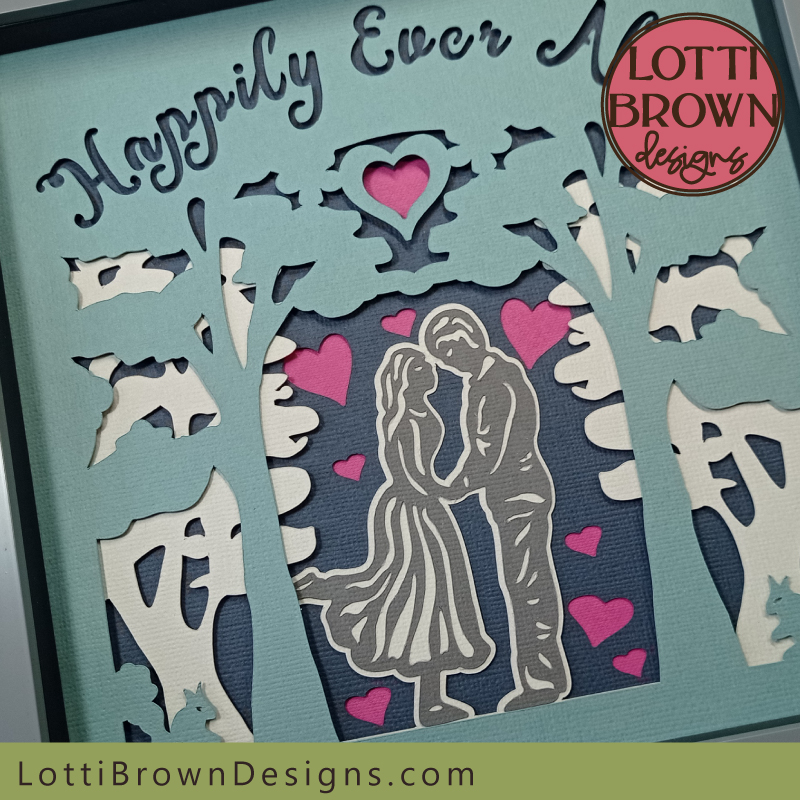 Which Cardstock is BEST to use for a Shadow Box? - Happily Ever After, Etc.