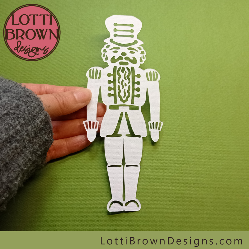 Cute Nutcracker Prince SVG template