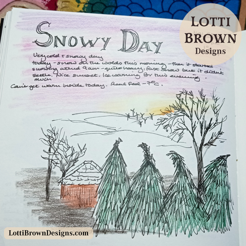 Snowy day foretold by the folklore of birds