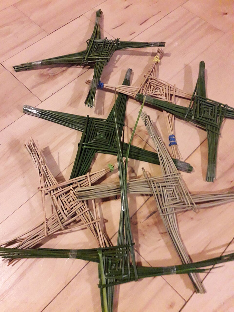 St Brigid's crosses