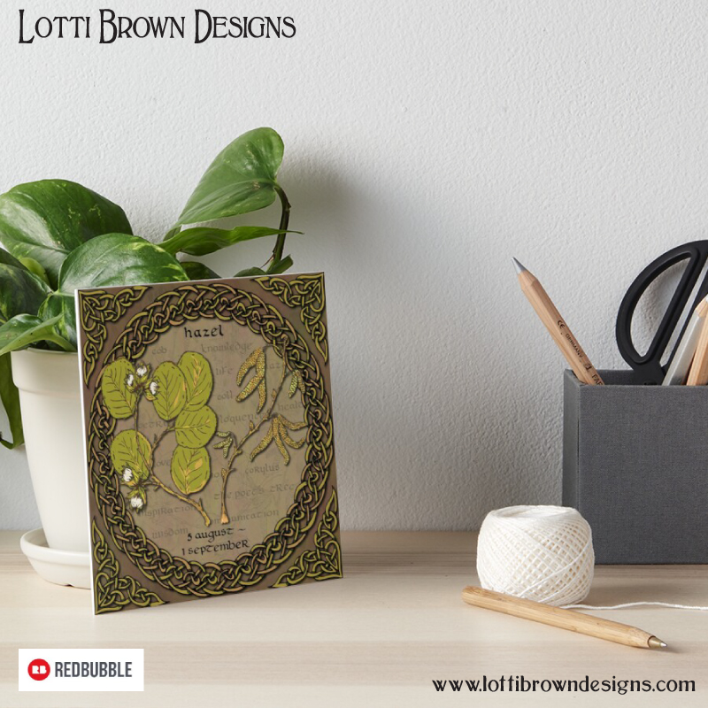 Hazel mini art print