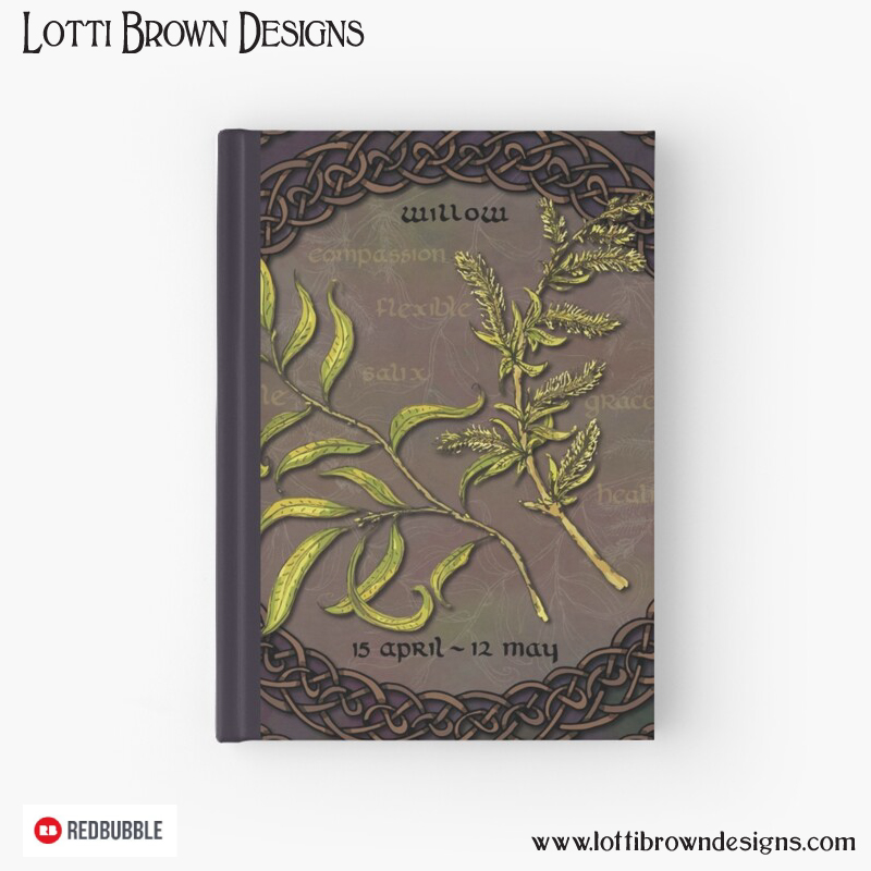 Celtic tree calendar willow journal