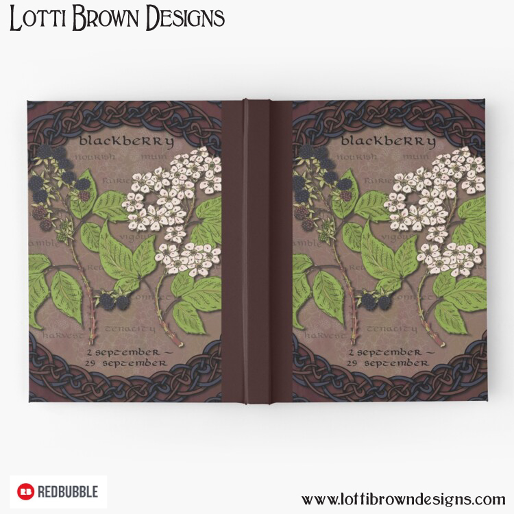 Celtic Tree Calendar journal 2-29 September - Vine/Blackberry
