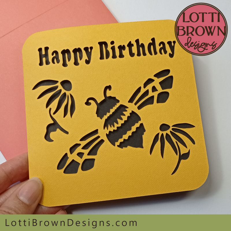 big bee card 08