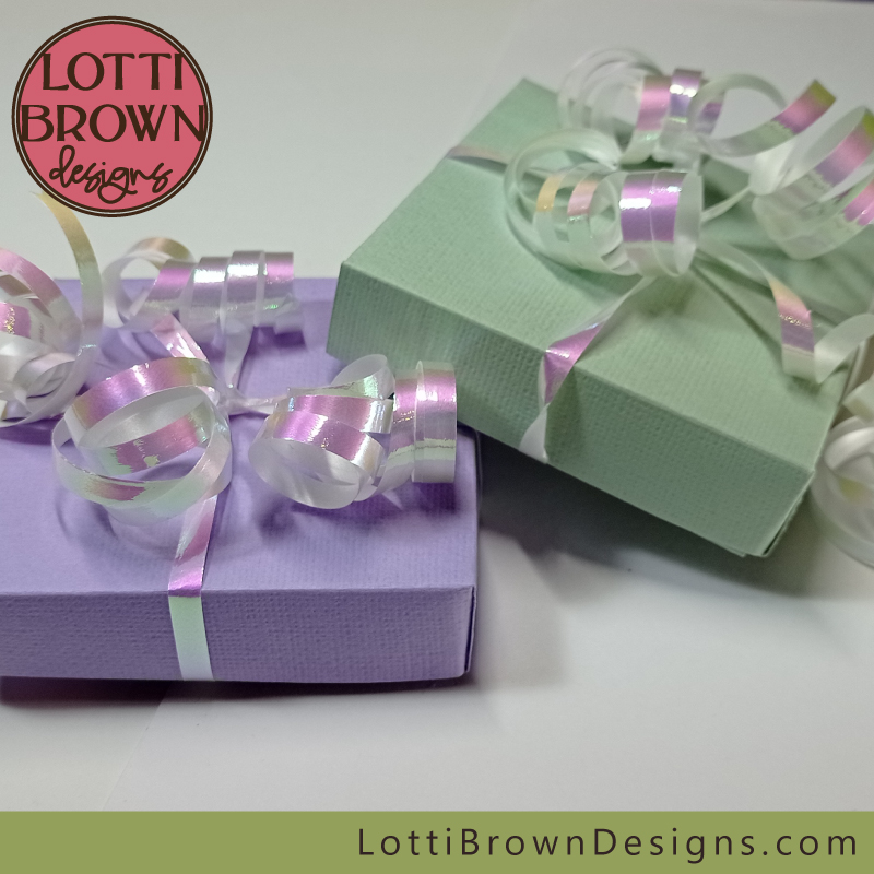 Gift box templates for your Cricut