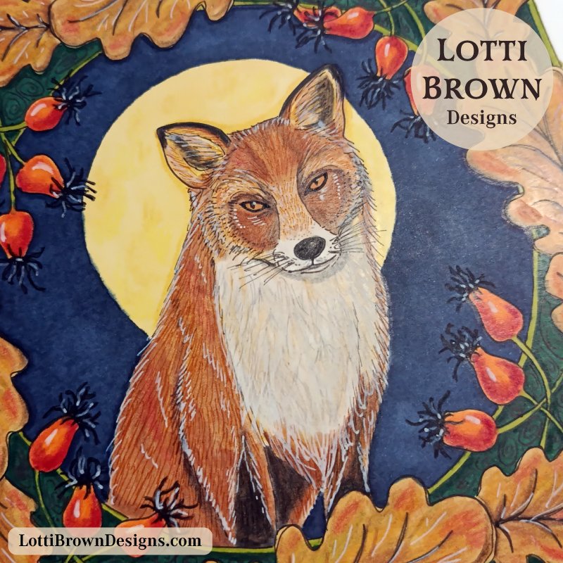 Fox drawing 01