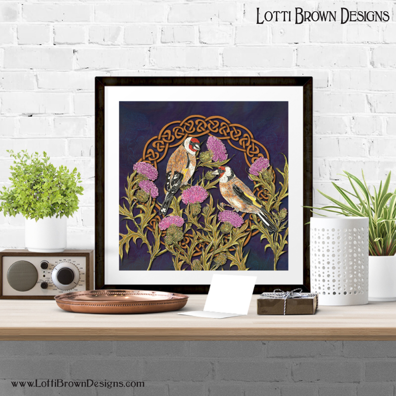 Goldfinch art print