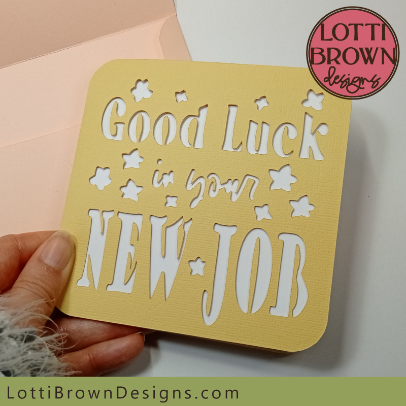 new job good luck card 02