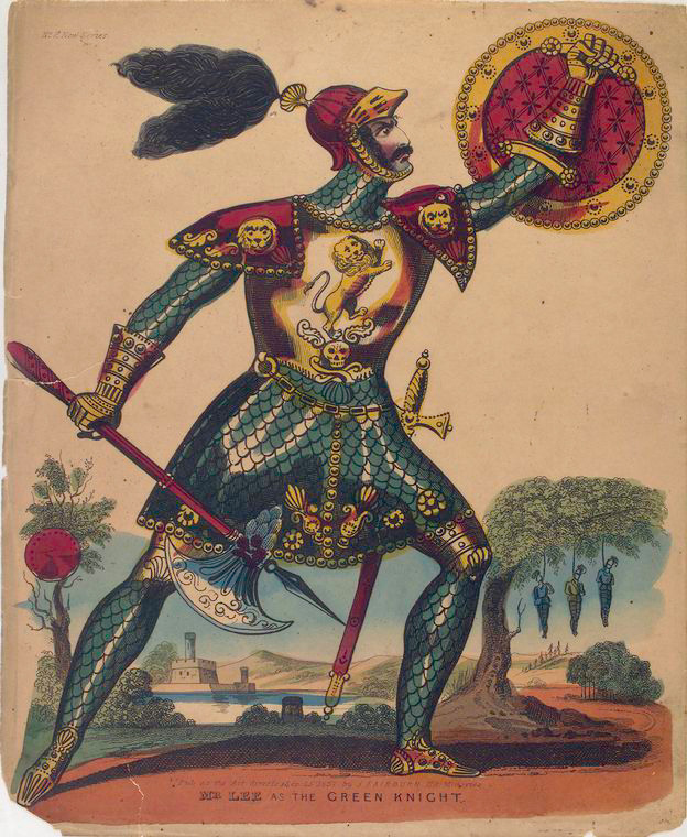 Depiction of the Green Knight