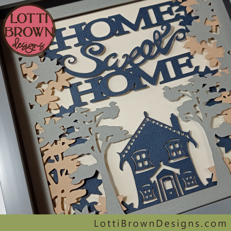 design using Sizzix neutrals cardstock