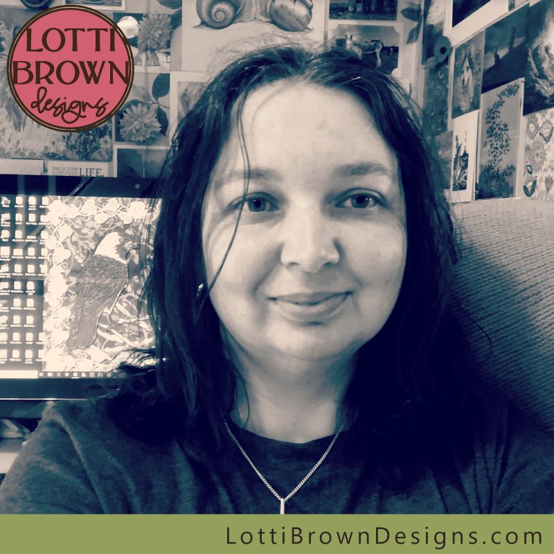 Meet Lotti Brown the owner of Lotti Brown Designs and SVG designer who created hand-crafted SVG files for your Cricut, so you can concentrate on the fun bits!