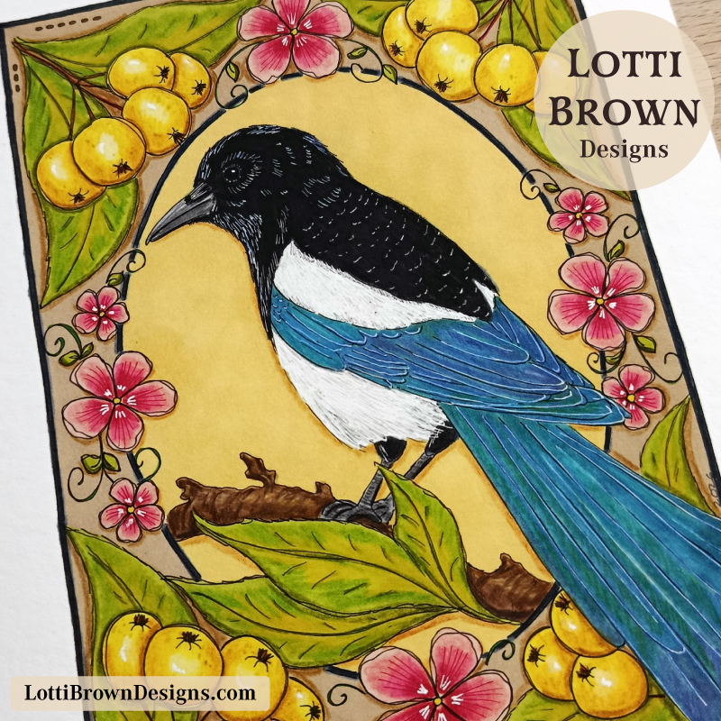 Magpie art
