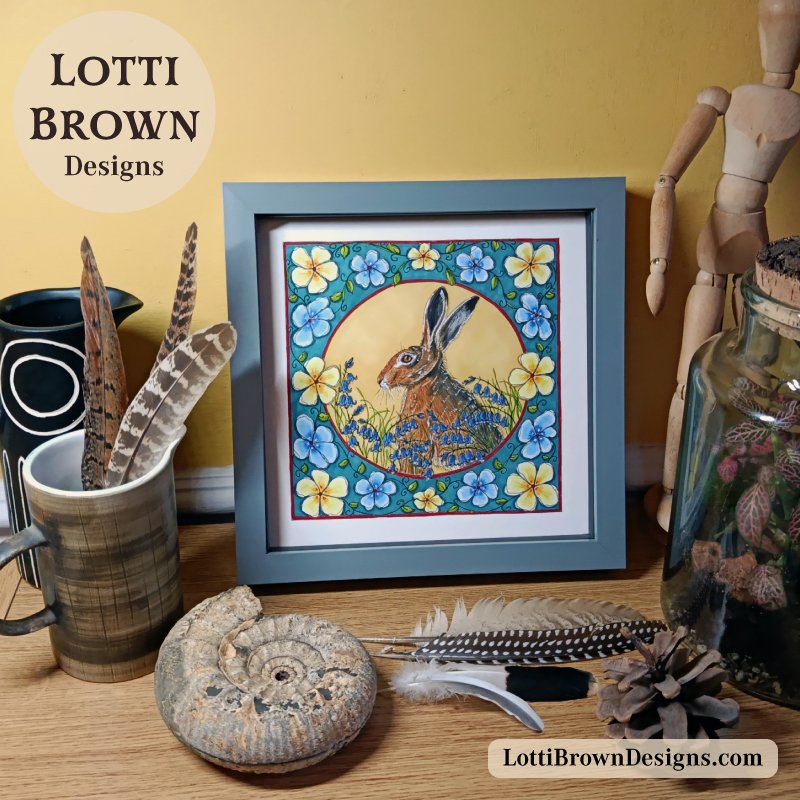 Nature art in the home
