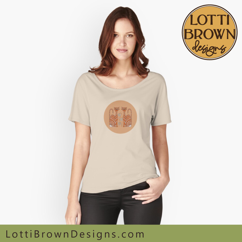 Retro ginger cats women's T-shirt