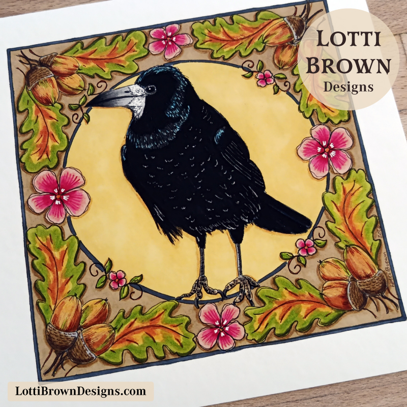 Rook art print