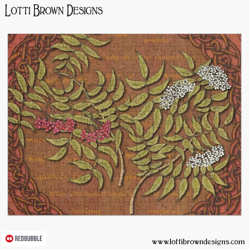 Celtic Rowan jigsaw puzzle