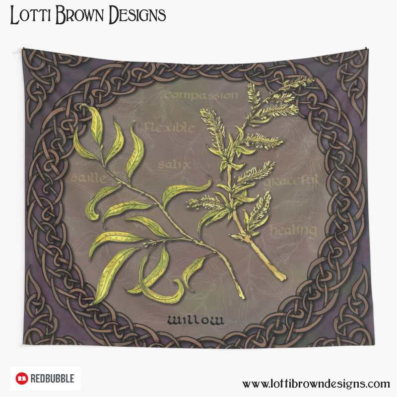 Celtic Willow wall tapestry