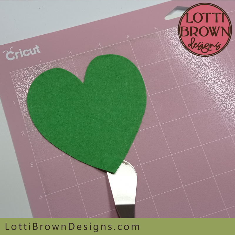 Cutting felt with Cricut